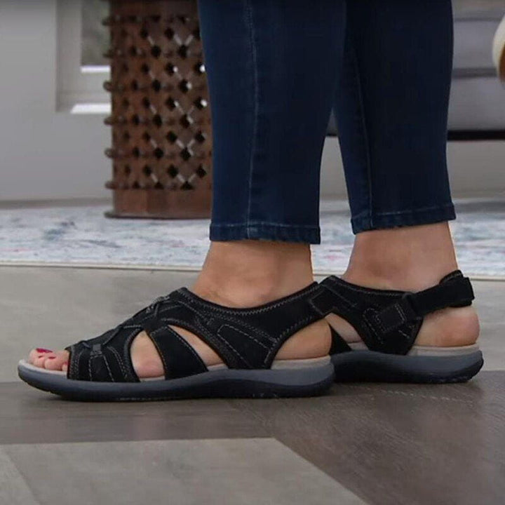 Kvinder Elegante Åbne Sommersandaler med Komfortabel Pasform