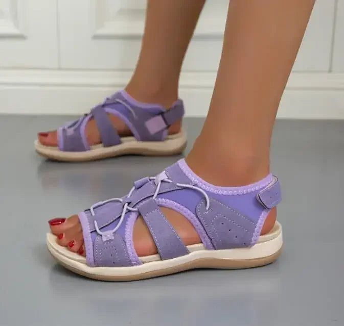 Kvinder Elegante Åbne Sommersandaler med Komfortabel Pasform