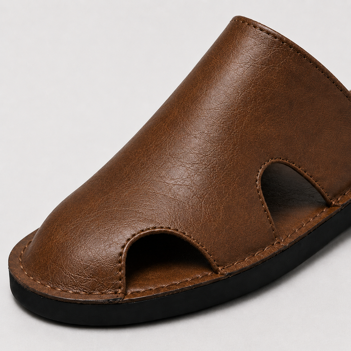 Mænd Elegante Slip-on Sandaler med Flad Sål