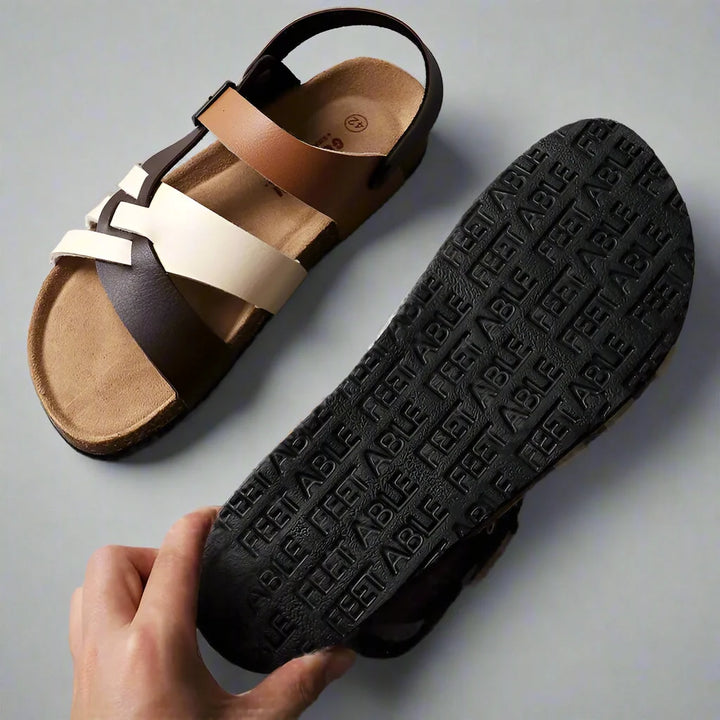 Herre Sandaler med Justerbar Hælrem – Komfortable Fritidssandaler