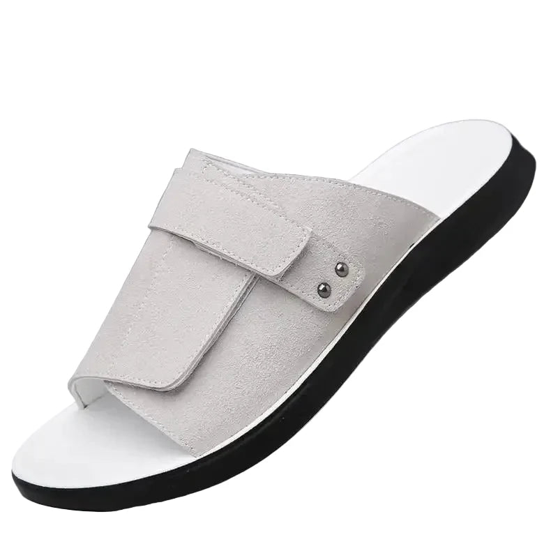 Herre Klassiske Sandaler med Bred Rem og Nitter