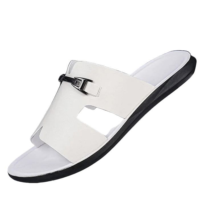 Herre Slip-on Sandaler med Spænde – Komfortable Fritidssandaler