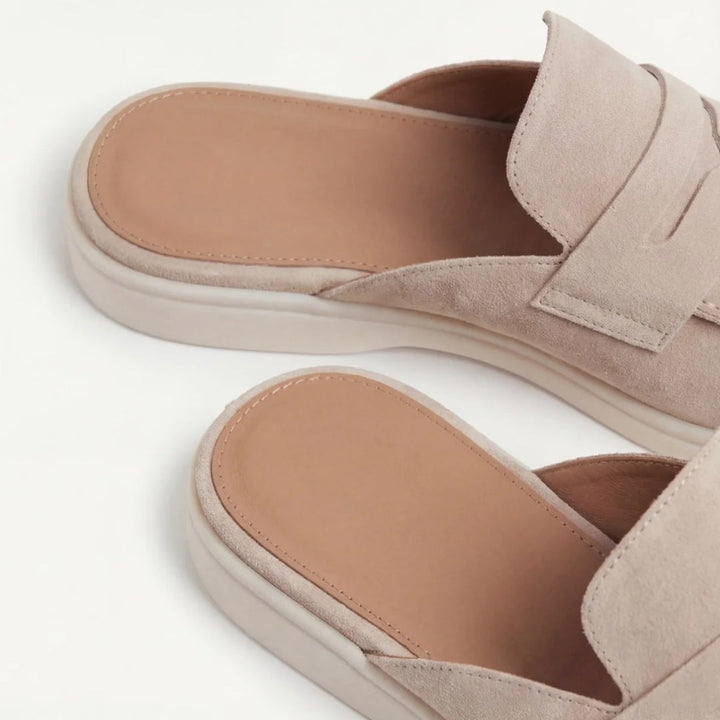 Mænd Casual Slip-on Mules med Penny-Strap og Flad Sål