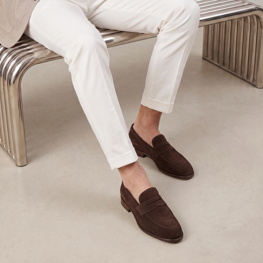 Tidsløse Herre Loafers i Formelt Design - til Herrer