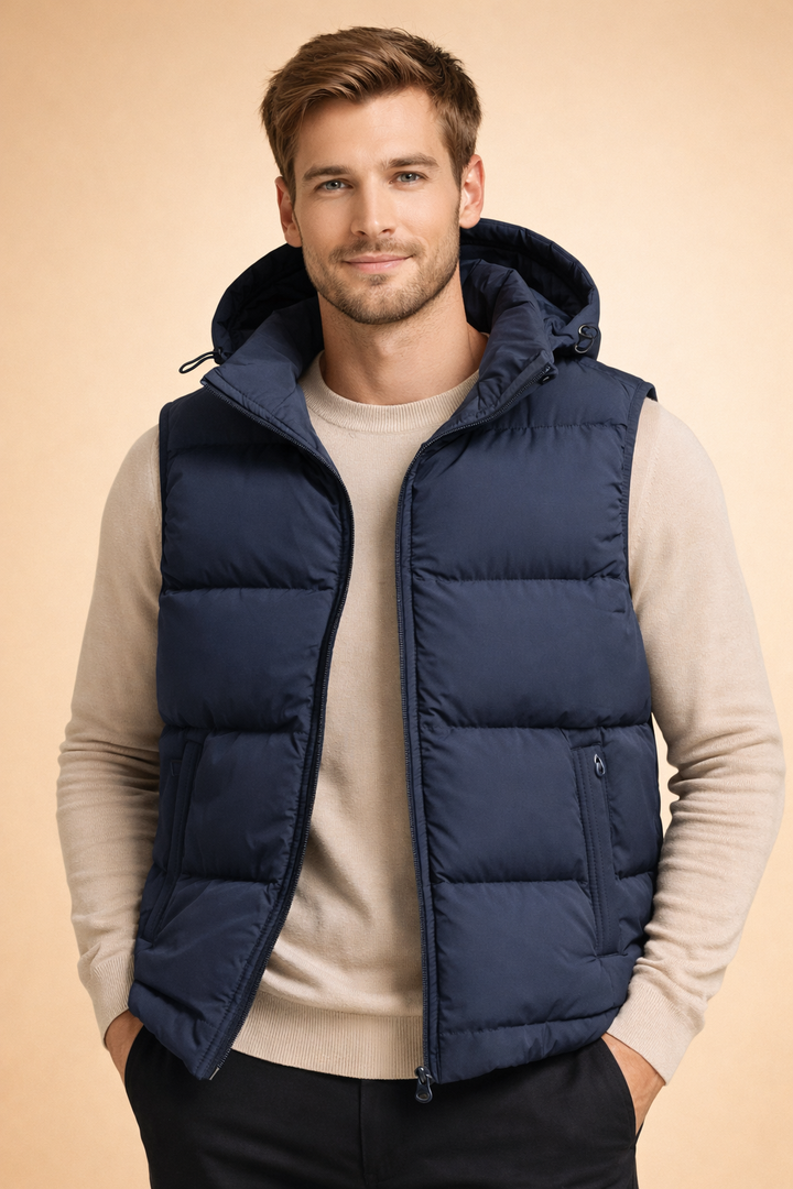 Luca Moretti - Premium Vatteret Vest Til Herre