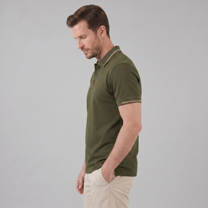Kortærmet Polo til Mænd - Klassisk Poloshirt