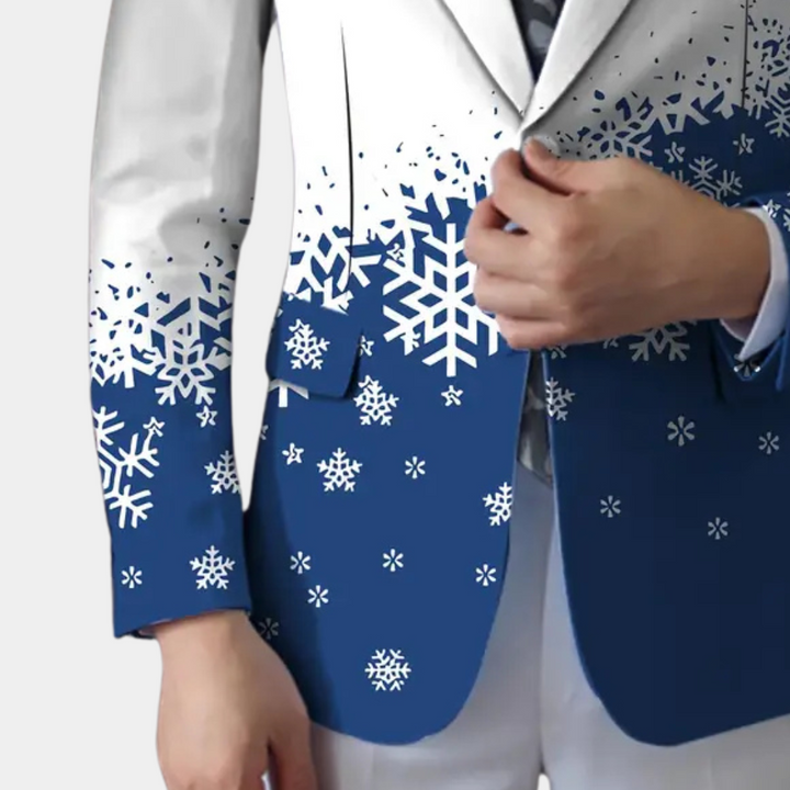 Stilfuld Juleblazer Til Herre Af Benito - Perfekt Til Højtiden!
