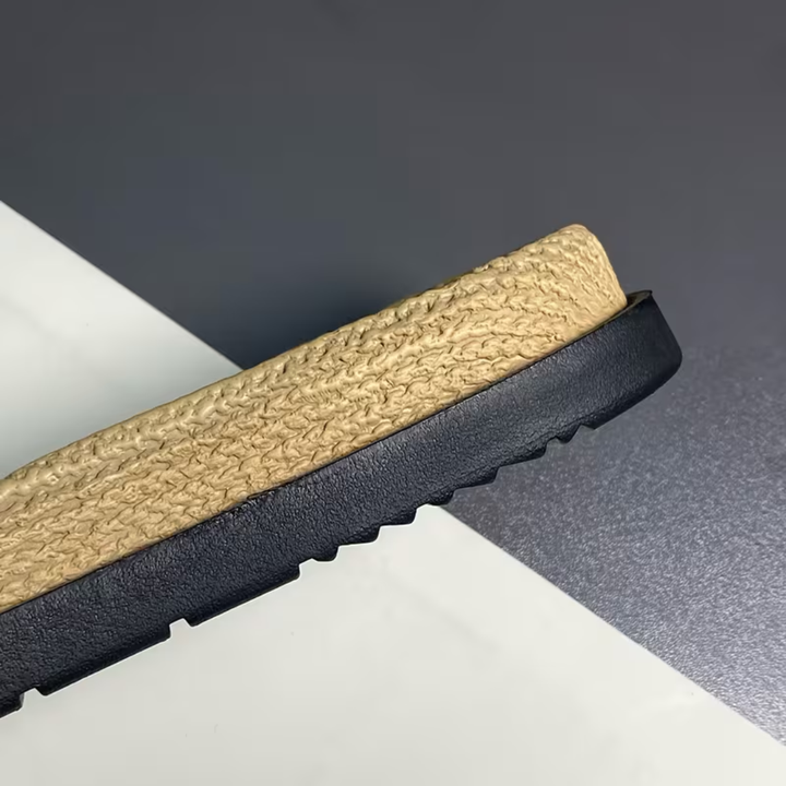 Mænd Casual Sandaler med Flettet Fodseng