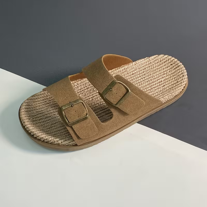 Mænd Casual Sandaler med Flettet Fodseng