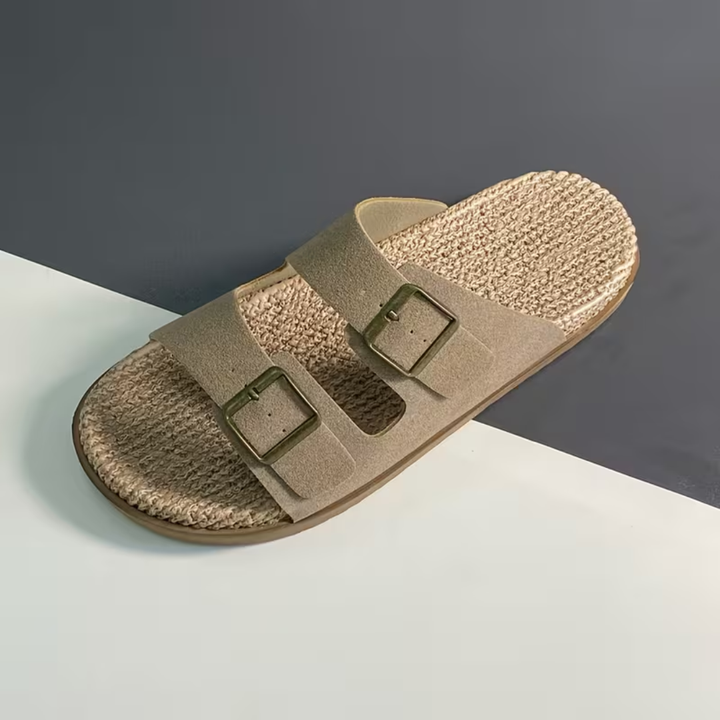 Mænd Casual Sandaler med Flettet Fodseng