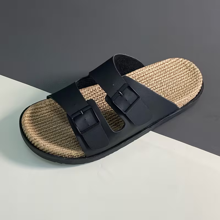 Mænd Casual Sandaler med Flettet Fodseng
