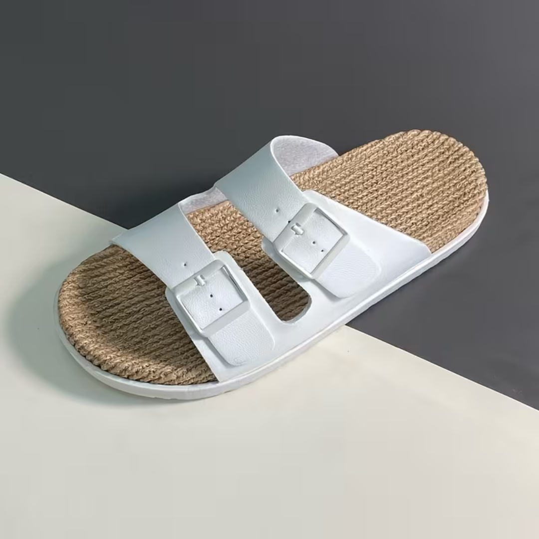 Mænd Casual Sandaler med Flettet Fodseng