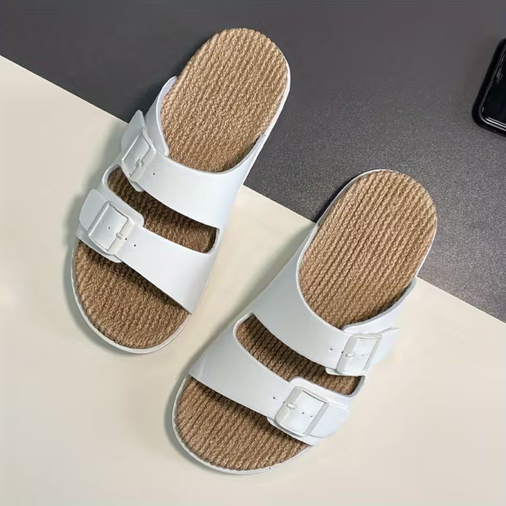 Mænd Casual Sandaler med Flettet Fodseng