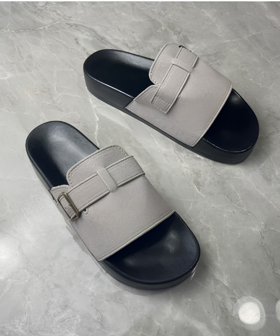 Mænd Elegante Platform Sandaler med Åben Tå