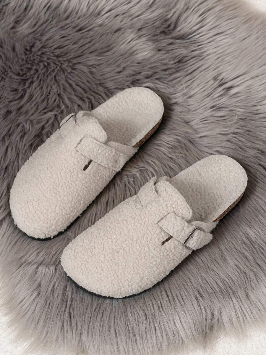 Elegante Mules Clogs med Vristrem og Komfortabel Korkbund