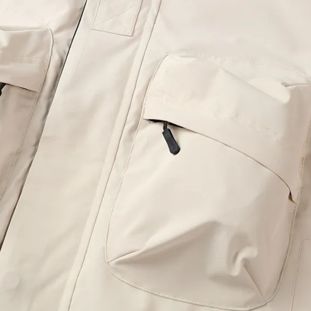 Elder - Stilfuld Windbreaker Til Mænd