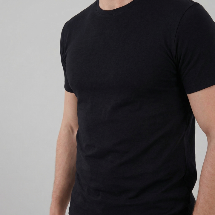 Stilren Kortærmet Herre T-shirt - til Mænd