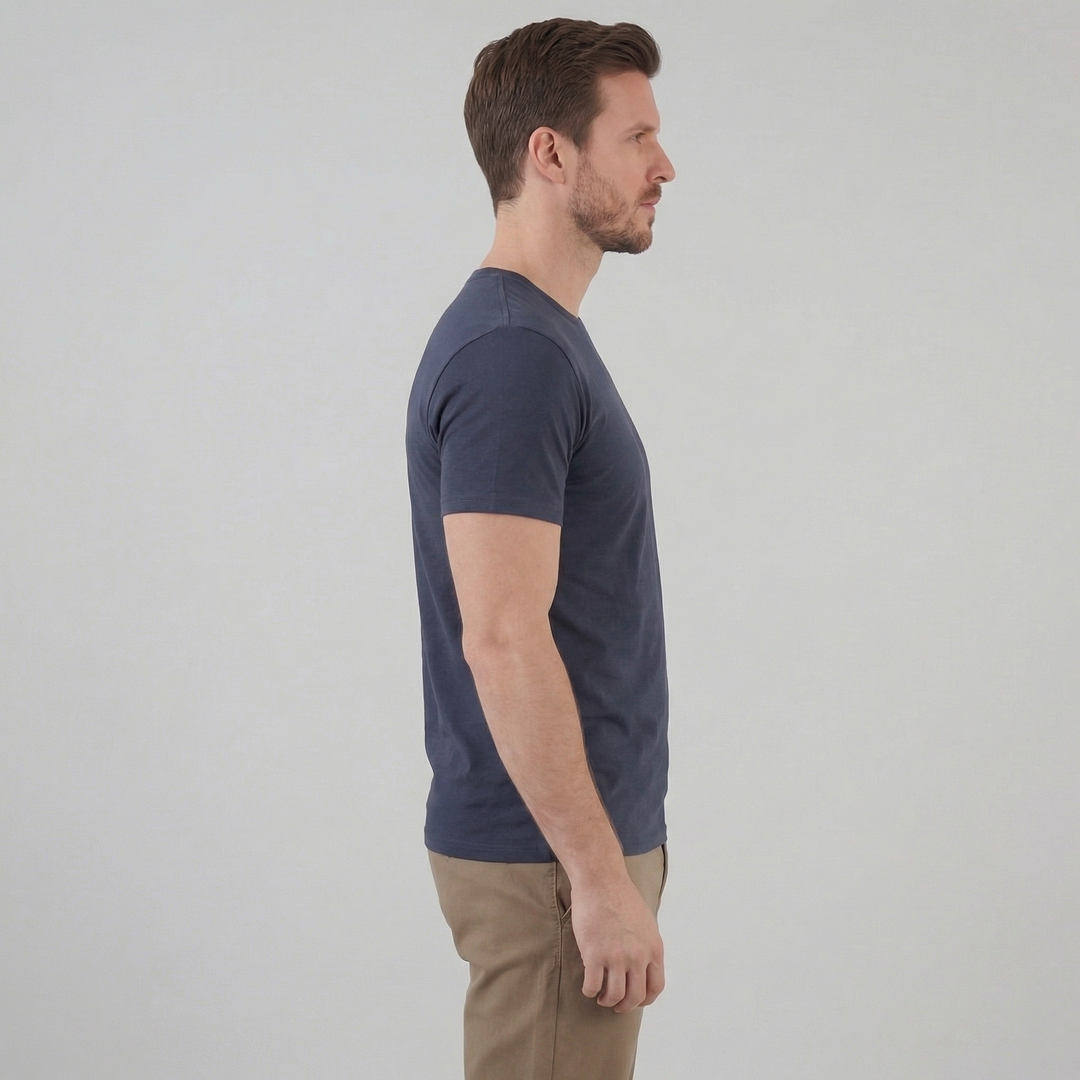 Stilren Kortærmet Herre T-shirt - til Mænd
