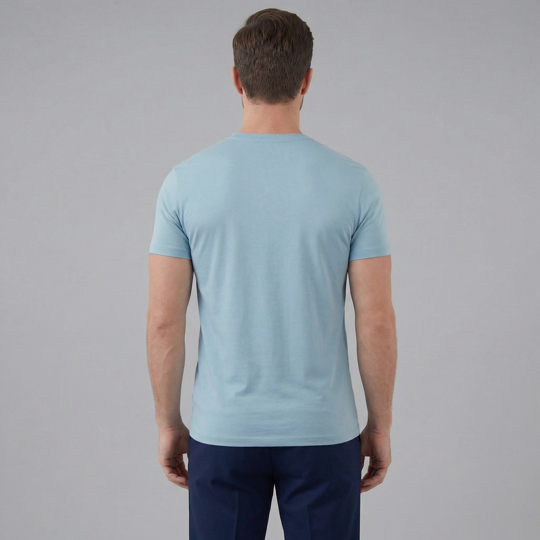 Stilren Kortærmet Herre T-shirt - til Mænd