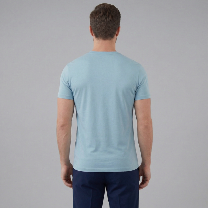 Stilren Kortærmet Herre T-shirt - til Mænd