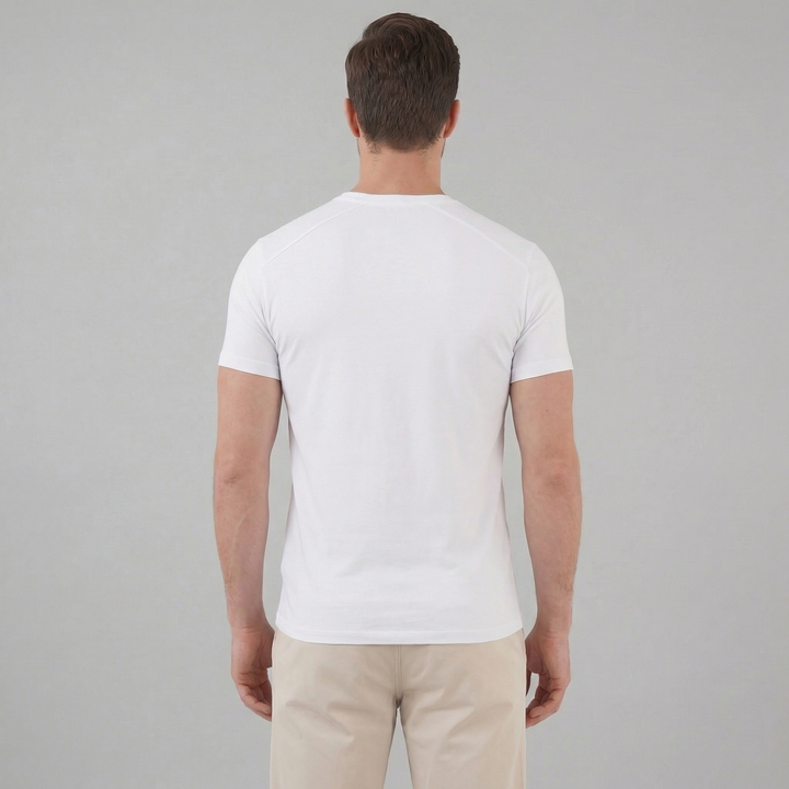 Stilren Kortærmet Herre T-shirt - til Mænd