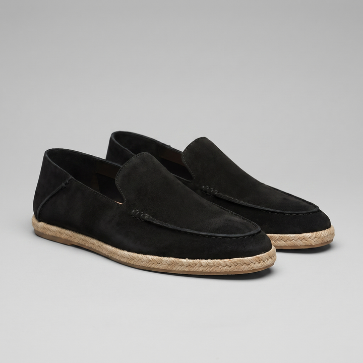 Klassiske Espadrille Loafers med Flettet Sål - til Mænd