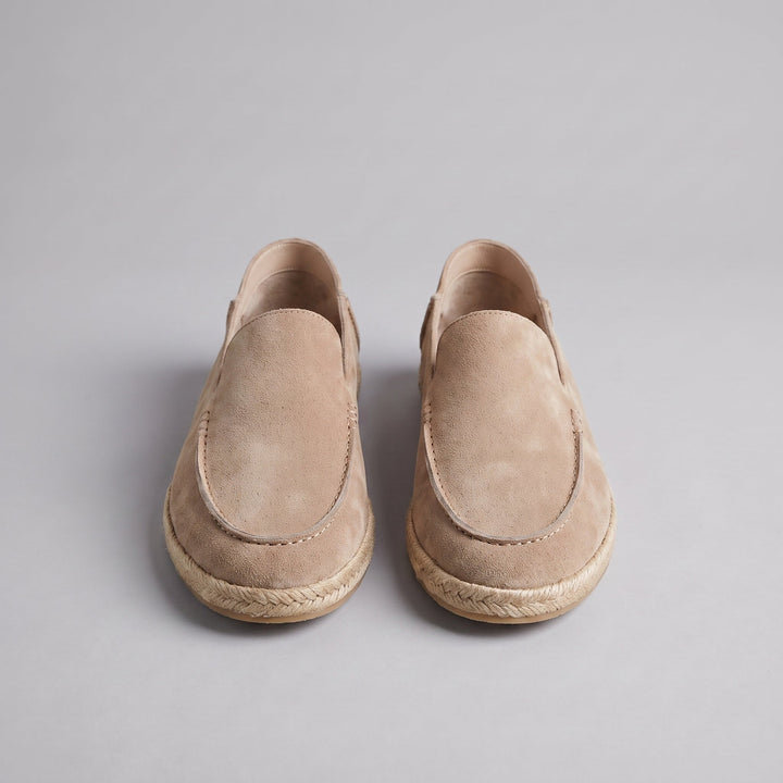 Klassiske Espadrille Loafers med Flettet Sål - til Mænd
