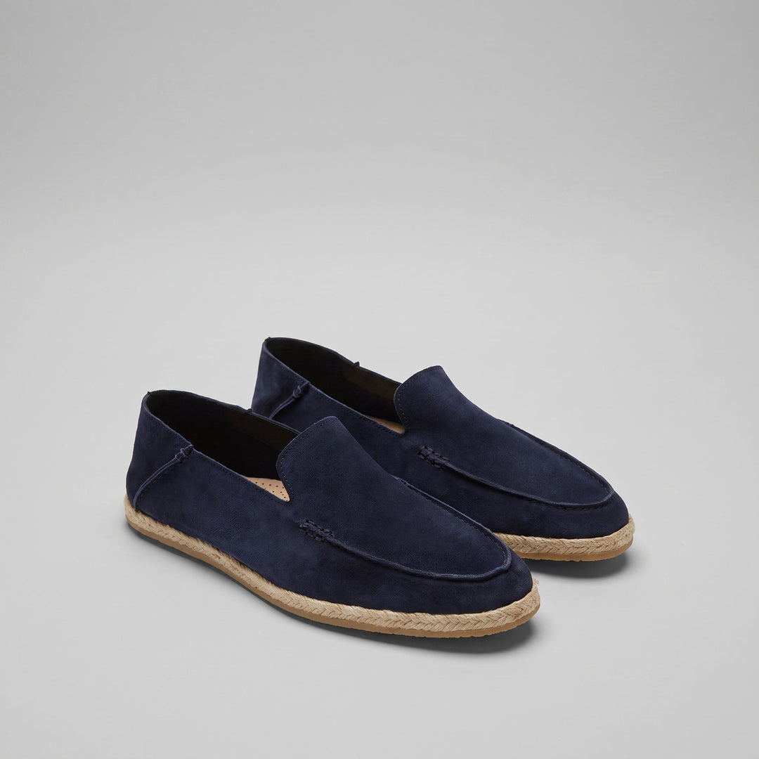 Klassiske Espadrille Loafers med Flettet Sål - til Mænd