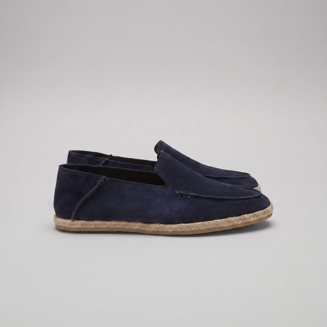 Klassiske Espadrille Loafers med Flettet Sål - til Mænd