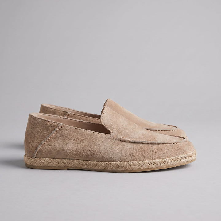 Klassiske Espadrille Loafers med Flettet Sål - til Mænd