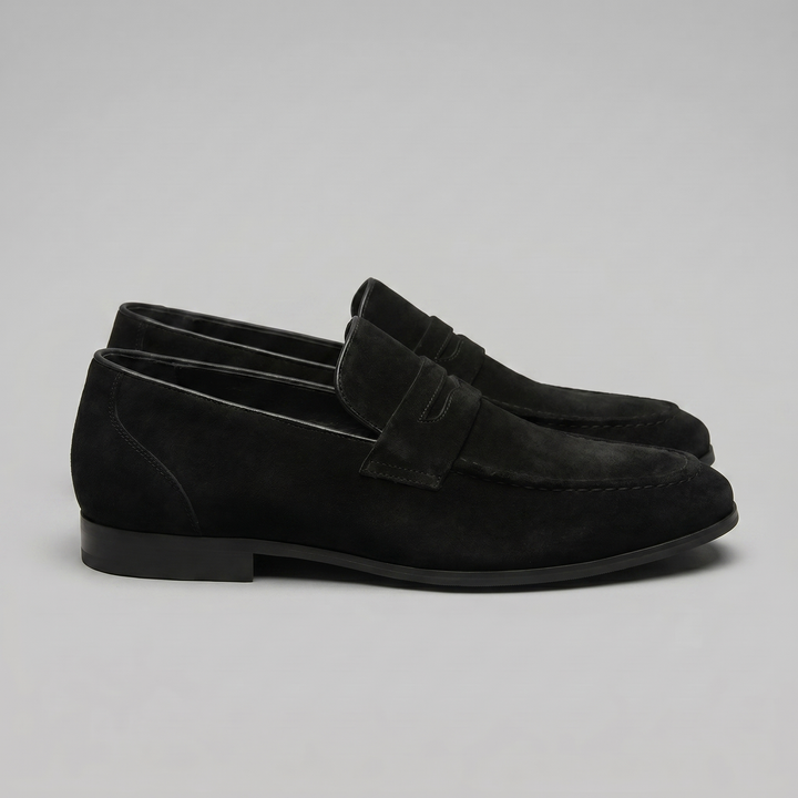 Ruskind Penny Loafers til Mænd – Klassisk Casual Stil