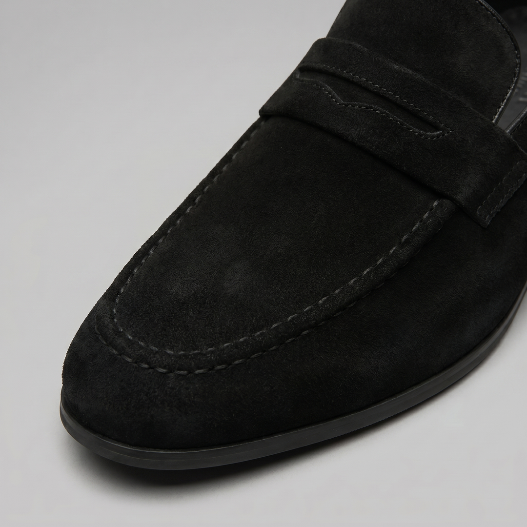 Ruskind Penny Loafers til Mænd – Klassisk Casual Stil