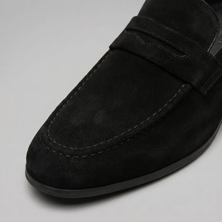 Ruskind Penny Loafers til Mænd – Klassisk Casual Stil