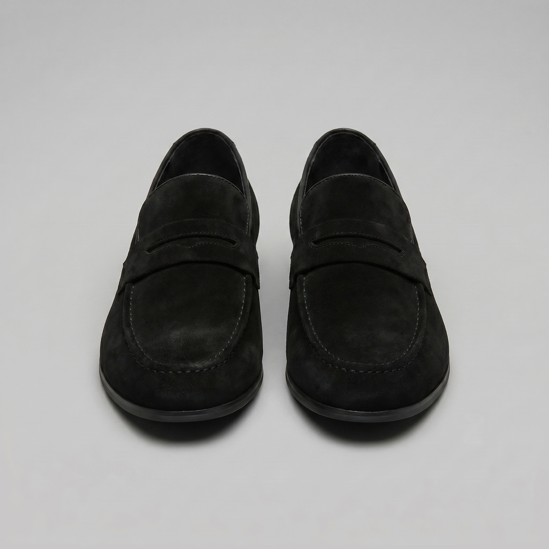 Ruskind Penny Loafers til Mænd – Klassisk Casual Stil