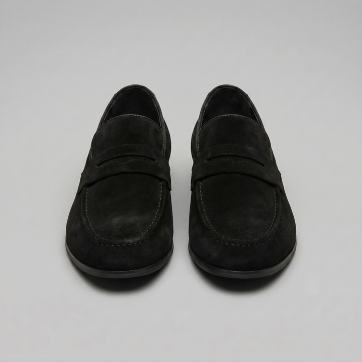 Ruskind Penny Loafers til Mænd – Klassisk Casual Stil