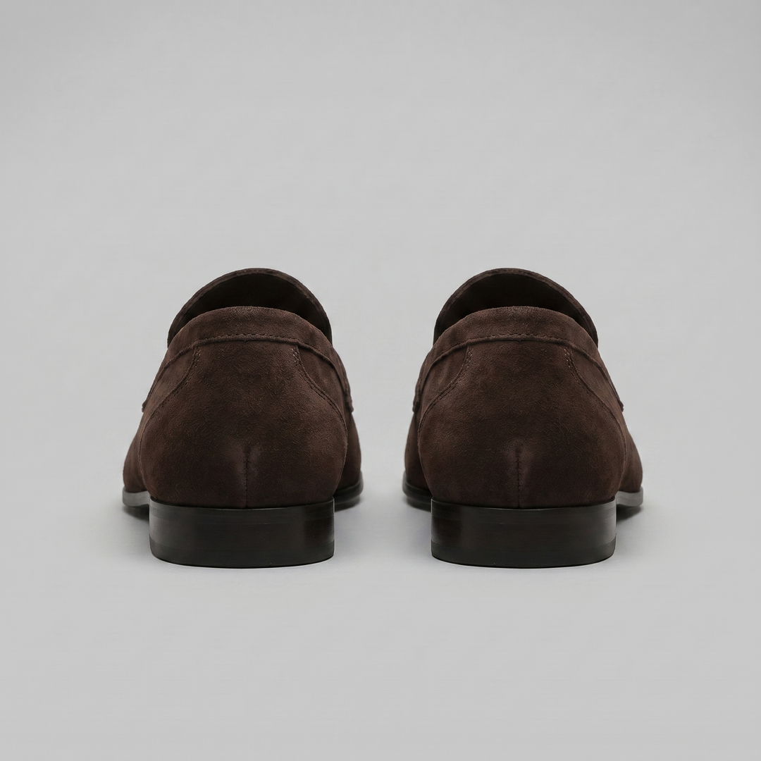 Ruskind Penny Loafers til Mænd – Klassisk Casual Stil