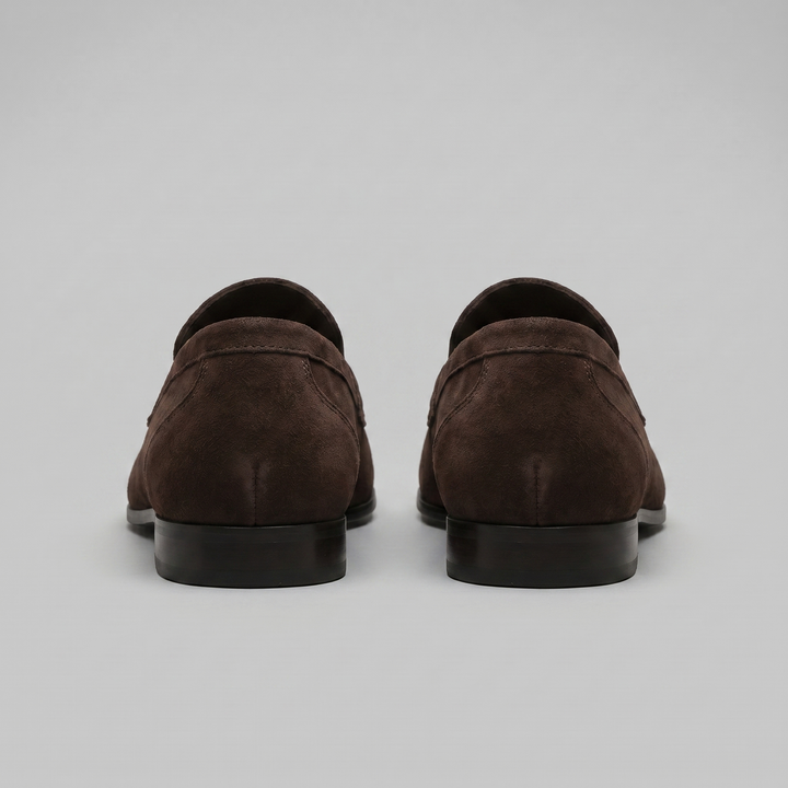 Ruskind Penny Loafers til Mænd – Klassisk Casual Stil