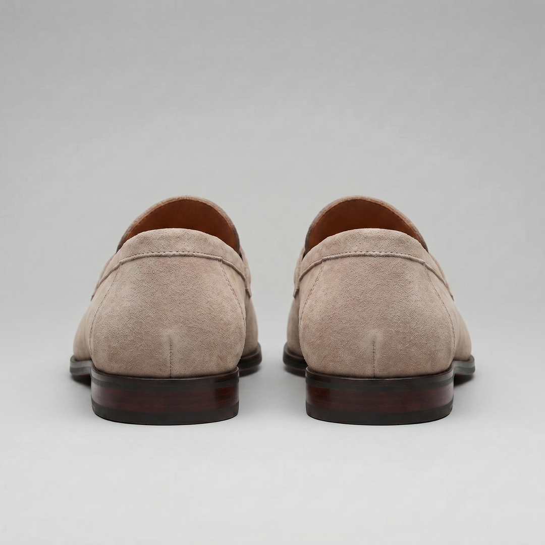 Ruskind Penny Loafers til Mænd – Klassisk Casual Stil