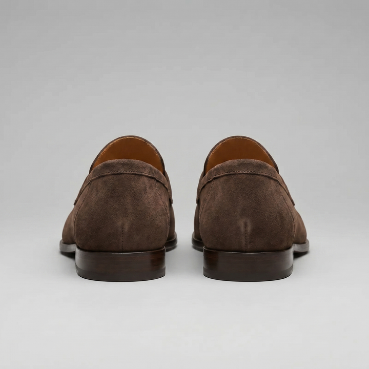 Ruskind Penny Loafers til Mænd – Klassisk Casual Stil