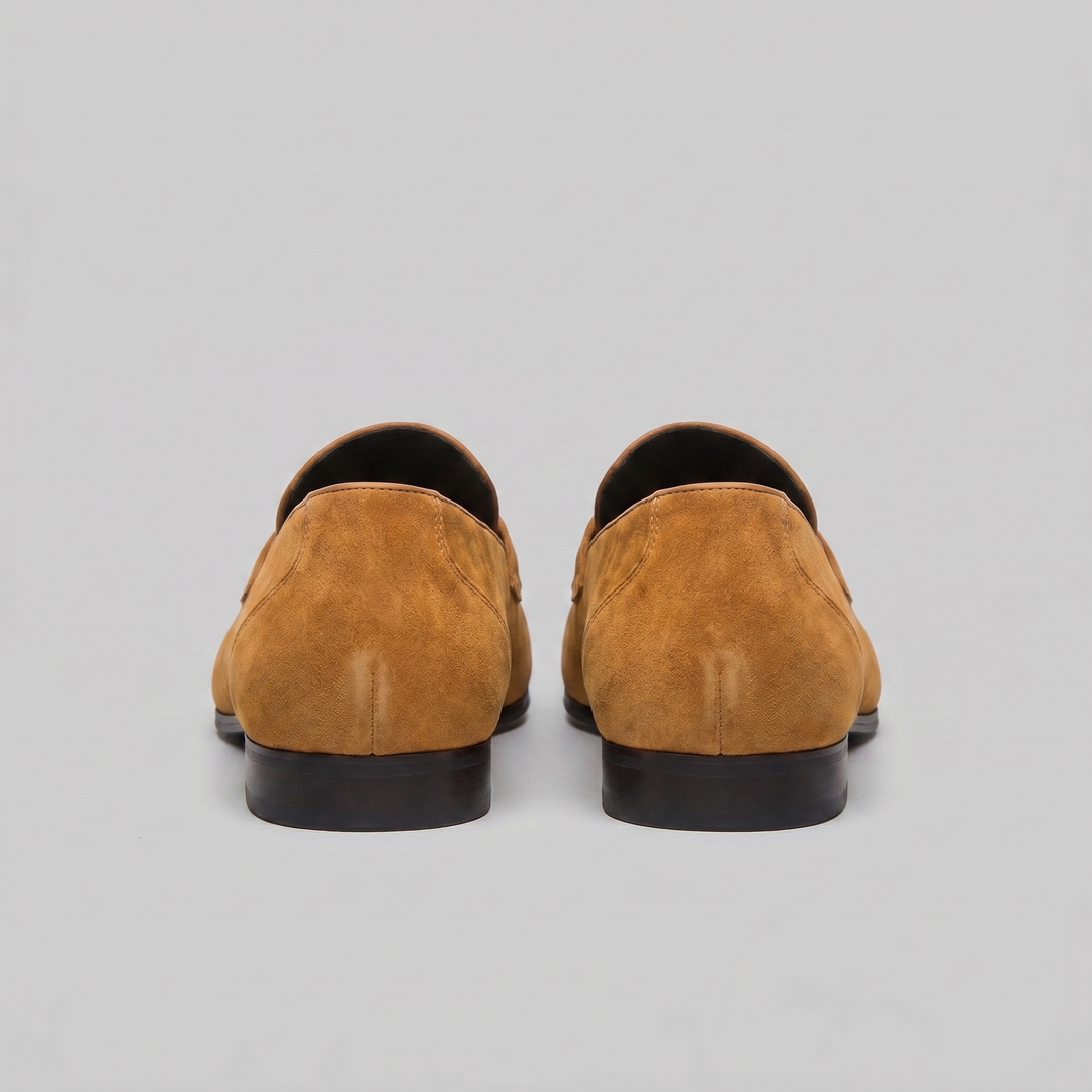 Ruskind Penny Loafers til Mænd – Klassisk Casual Stil
