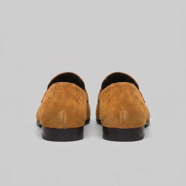 Ruskind Penny Loafers til Mænd – Klassisk Casual Stil
