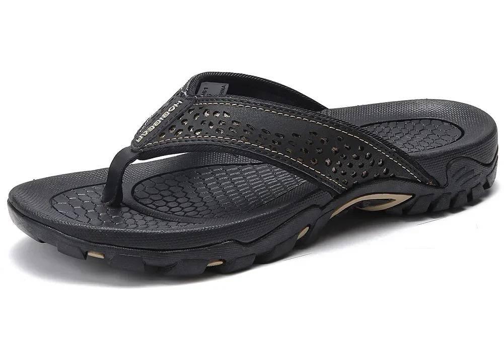 Mænd Casual Sommersandaler med Mønstret Fodseng