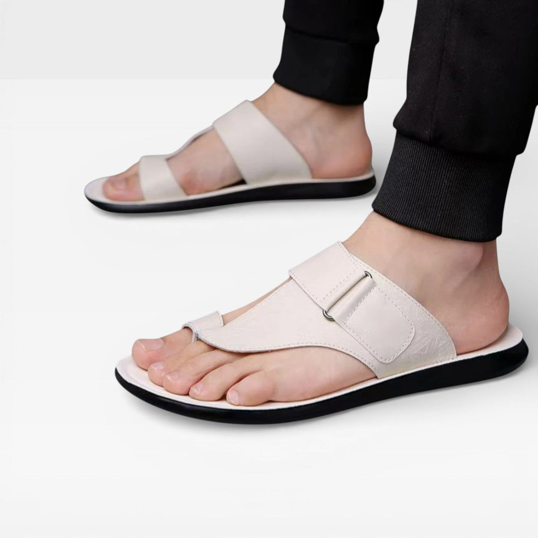 Mænd Slip-on Sommersandaler med Tåstrop
