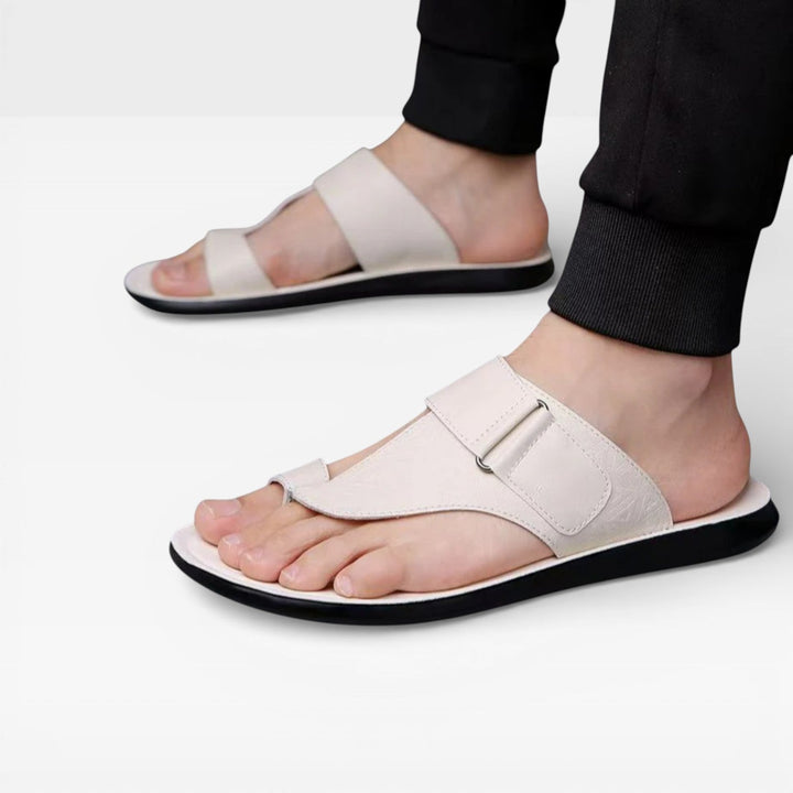 Mænd Slip-on Sommersandaler med Tåstrop