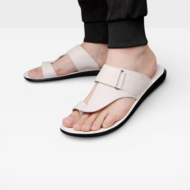 Mænd Slip-on Sommersandaler med Tåstrop