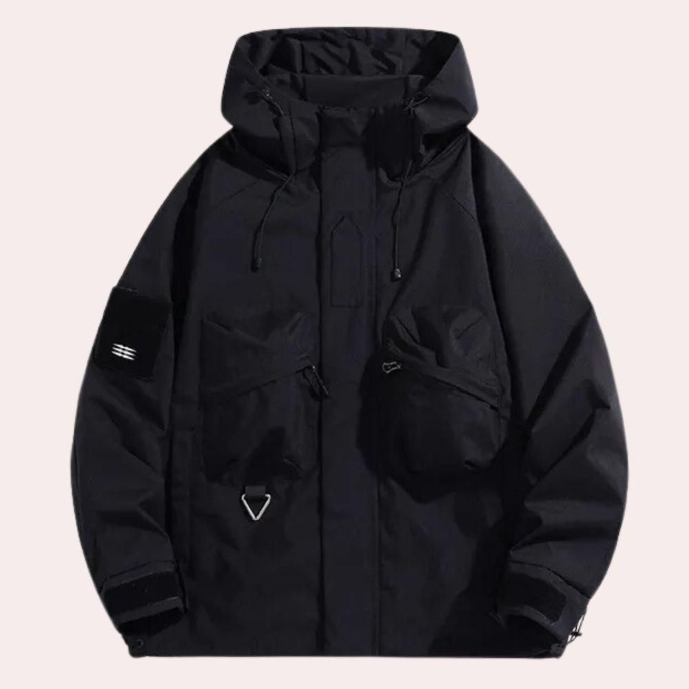 Elder - Stilfuld Windbreaker Til Mænd