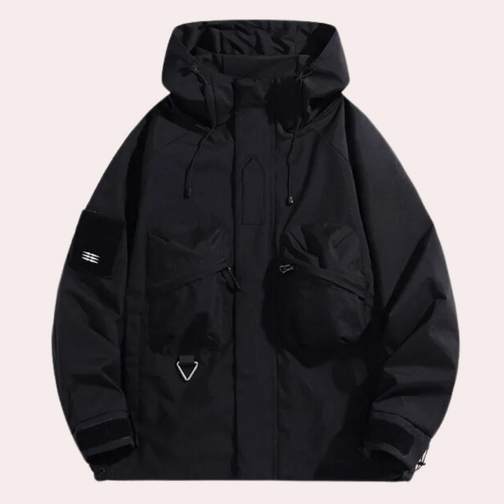 Elder - Stilfuld Windbreaker Til Mænd
